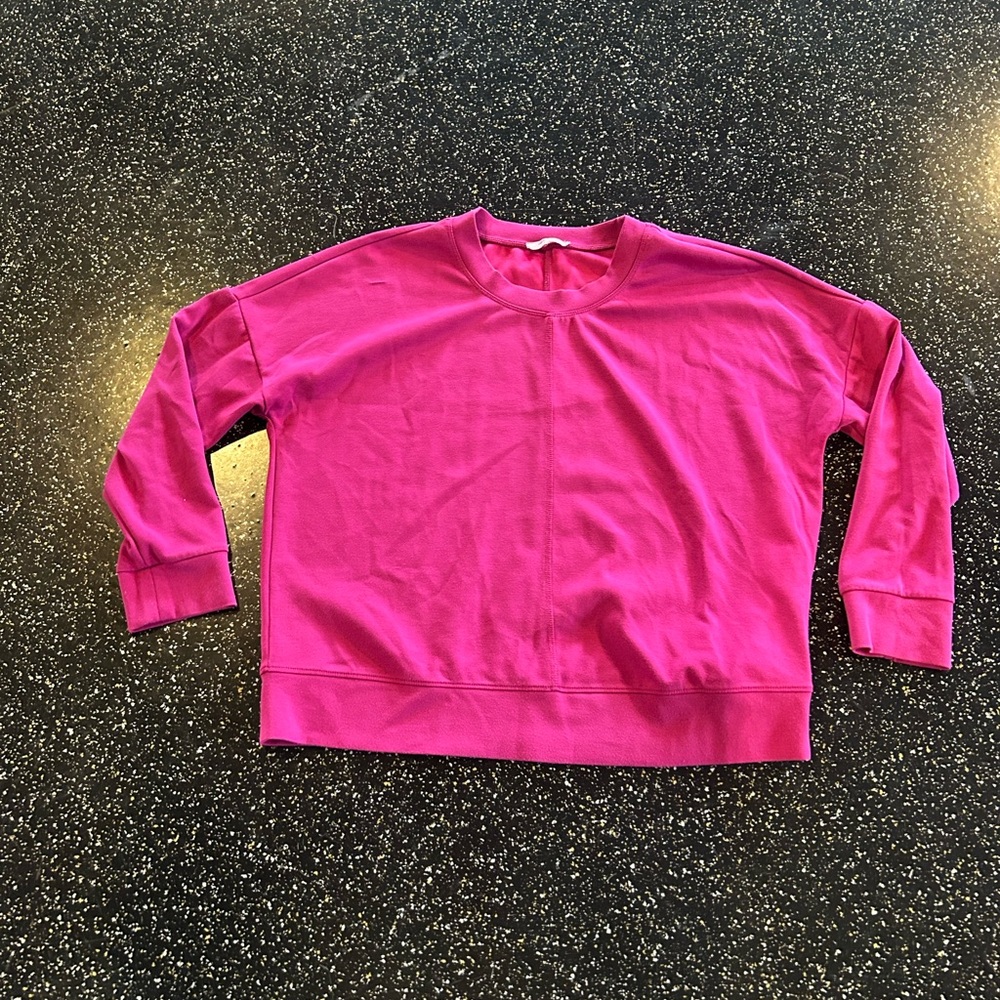 Cable & Gauge Fuchsia Top